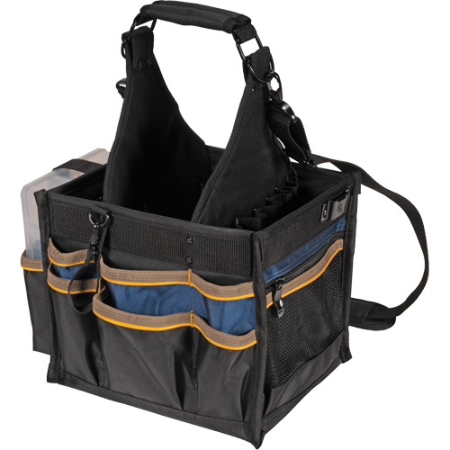 Grands porte-outils pour &eacute;lectriciens et travaux de maintenance, Polyester, 23 pochettes, Noir Nia-Chem Ltd.