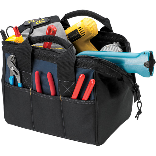 BIGMOUTH&reg; Tool Bag, Polyester, 23 Pockets, Black Nia-Chem Ltd.