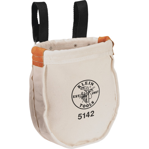 Sac &agrave; outils utilitaire avec connexion &agrave; boucle, Toile, 1 pochettes, Beige/Noir Nia-Chem Ltd.