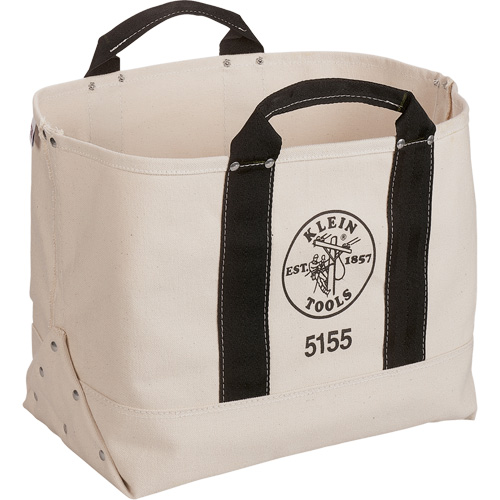 Heavy-Duty 17" Tool Bag, Canvas, 1 Pockets, Beige/Black Nia-Chem Ltd.
