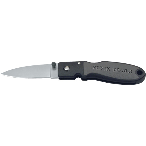 Lightweight Lockback Knife with Drop Point Blade, 2-3/8" Blade, Stainless Steel Blade, Nylon Resin Handle Nia-Chem Ltd.