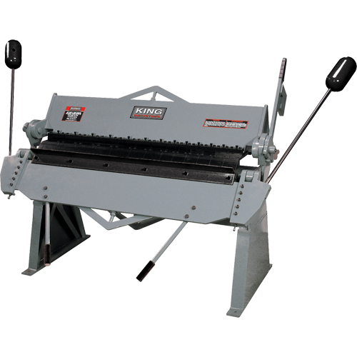 Floor Model Box & Pan Brakes, 24" W x 65" L x 48" H Nia-Chem Ltd.