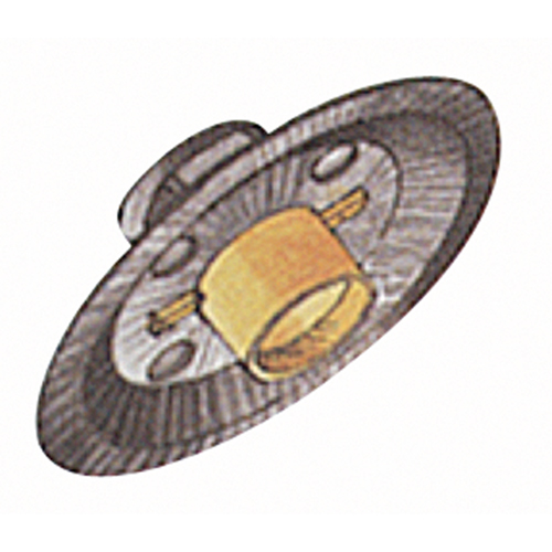 A24N Fast Grinding Wheel, 6" x 1/4", 7/8" Arbor, Aluminum Oxide, Type 27 Nia-Chem Ltd.