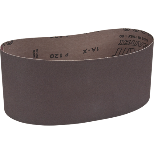 Portable Abrasive Belt, 4" W x 24" L, Aluminum Oxide, 120 Grit Nia-Chem Ltd.