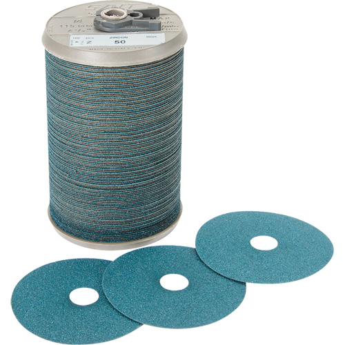 Blue Line Aggressive Grinding Fibre Disc, Zirconium, 60, 5" Dia x 7/8" Arbor Nia-Chem Ltd.