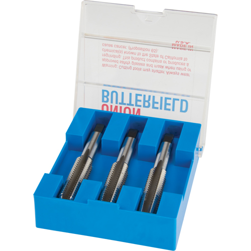 Hand Tap Set, High Speed Steel, 4-40 Thread Nia-Chem Ltd.