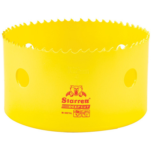 Bi-Metal Holesaw - 4", 4", 2" Depth of Cut, Bi-Metal Nia-Chem Ltd.