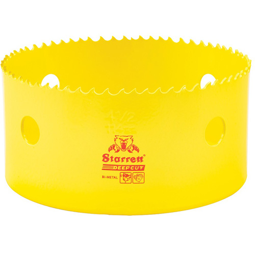 Bi-Metal Holesaw - 4-1/2", 4-1/2", 2" Depth of Cut, Bi-Metal Nia-Chem Ltd.