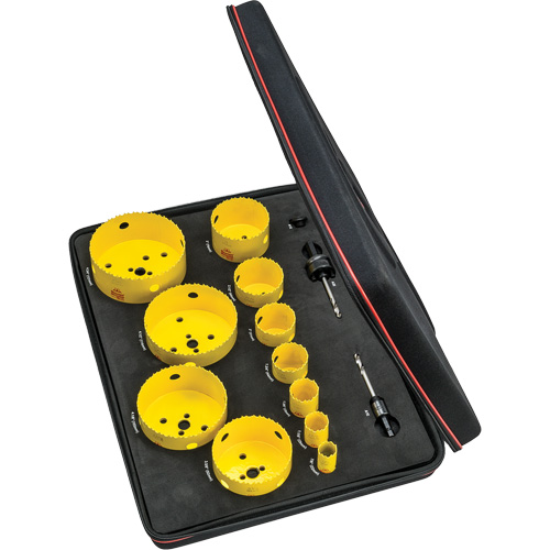 Trousse de scie cloche pour &eacute;lectricien, 14 morcea Nia-Chem Ltd.