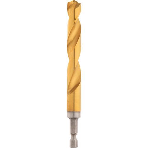 Shockwave Drill Bit, 1/2", Titanium, 3-21/64 Flute, 135° Point Nia-Chem Ltd.