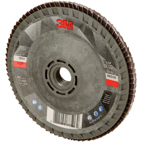 769F Quick Change Flap Disc, 4-1/2" x 5/8"-11, Type 29, 120+ Grit, Ceramic Nia-Chem Ltd.