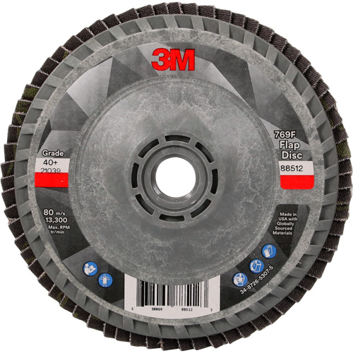 769F Quick Change Flap Disc, 4-1/2" x 5/8"-11, Type 27, 40+ Grit, Ceramic Nia-Chem Ltd.