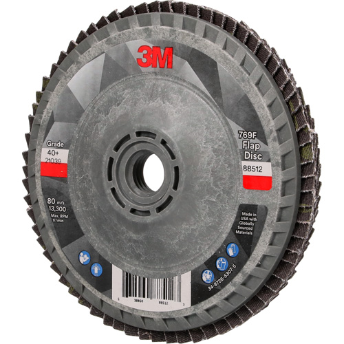 769F Quick Change Flap Disc, 4-1/2" x 5/8"-11, Type 27, 40+ Grit, Ceramic Nia-Chem Ltd.