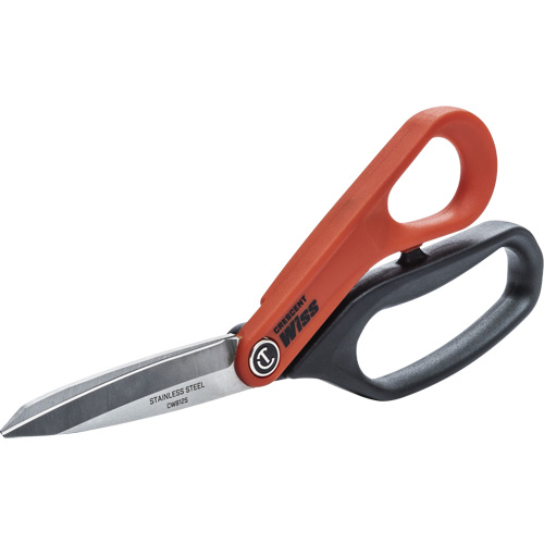 Stainless Steel All Purpose Tradesman Shears, 8-1/2", Rings Handle Nia-Chem Ltd.