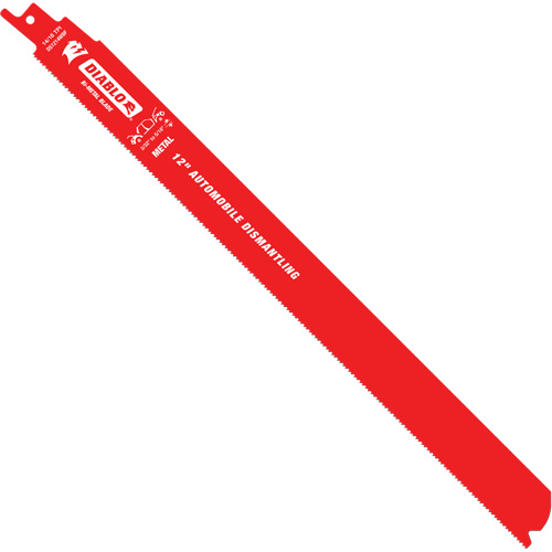 Lame de scie alternative autod&eacute;montage, Bim&eacute;tal, 10-14 Dents par pouce, 12" lo x 1" la Nia-Chem Ltd.