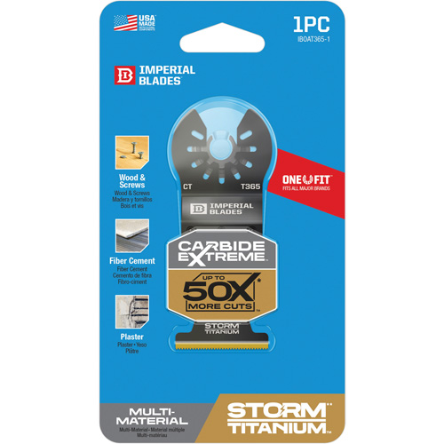 One Fit Carbide Extreme Storm Titanium Multi-Material Blade Nia-Chem Ltd.