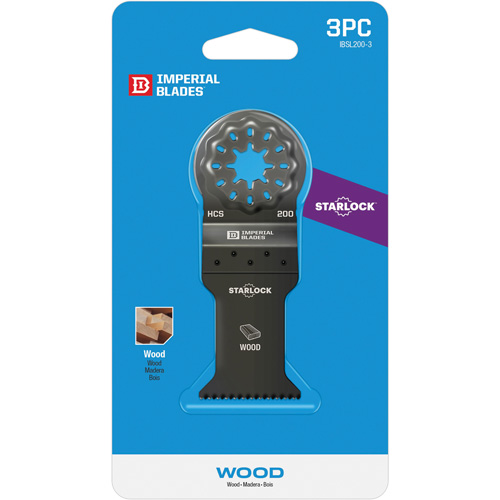 Starlock 1-3/8" Standard Wood Blades Nia-Chem Ltd.