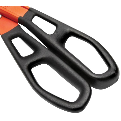 13" Serrated Aluminum Tinner Snip with Dipped Handle, 3" Cut Length, Straight Cut Nia-Chem Ltd.