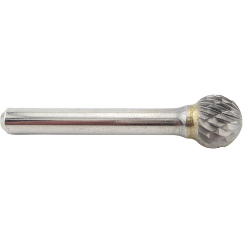 Fraise en carbure sph&eacute;rique &agrave; coupe agressive, SD-5, 1/2" dia., 1/4" Tige, 7/16" Prof. de la coupe Nia-Chem Ltd.