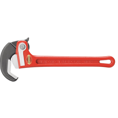 Cl&eacute; &agrave; tuyau RapidGrip, Cap des m&acirc;choires 1", Longueur 10" Nia-Chem Ltd.