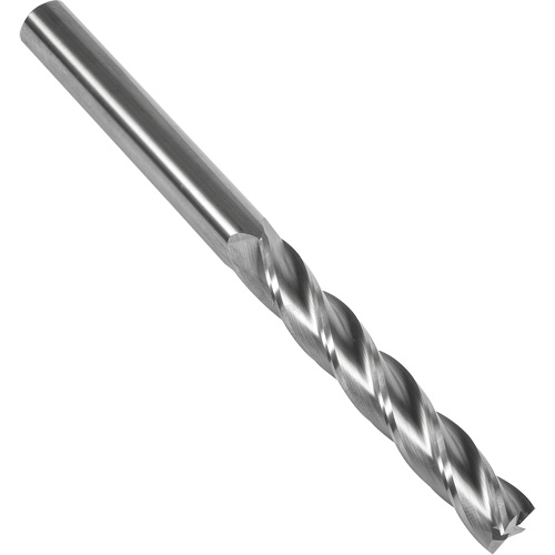 S137 30° Extra Long Square End Mill, 7/16" Dia., 6" L, 4 Flutes, 7/16" Shank, Carbide Nia-Chem Ltd.
