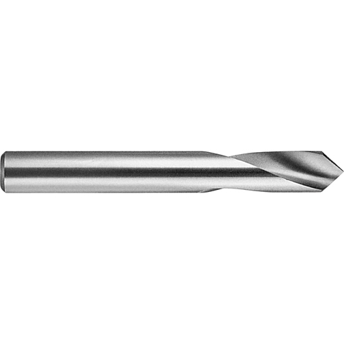 Spotting Drill, Bright, Regular Length, 1/4", High Speed Steel, 90° Point Nia-Chem Ltd.