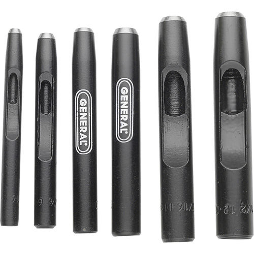 Hollow Steel Punch Set, 6 Pieces Nia-Chem Ltd.