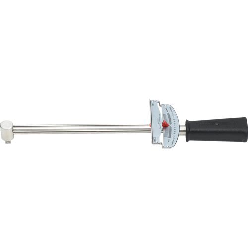 Beam Torque Wrench, Click, 3/8" Square Drive, 0 - 800 in-lbs. Nia-Chem Ltd.
