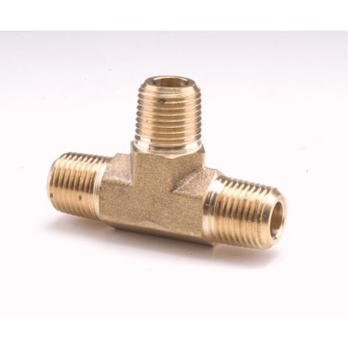 Male Pipe Tees, Brass, 1/4" Nia-Chem Ltd.