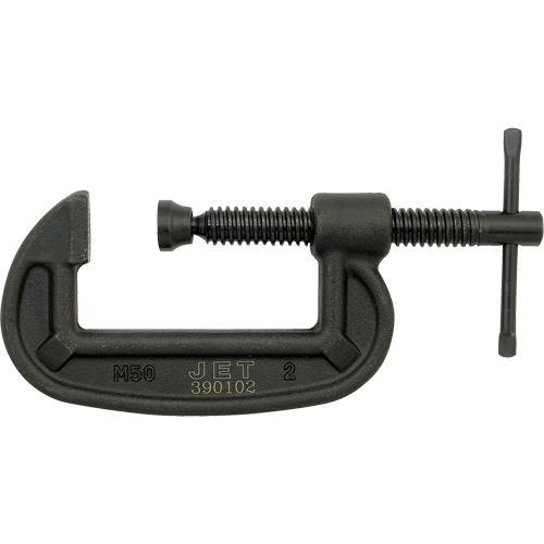 Serre-joint en C robuste, Capacit&eacute; de 2" (50,8 mm), Profondeur de gorge de 1" (25,4 mm) Nia-Chem Ltd.