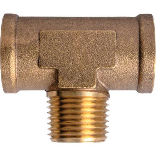 Raccords en &eacute;querre en t&eacute; m&acirc;les extrud&eacute;s, Laiton, 1/2" Nia-Chem Ltd.