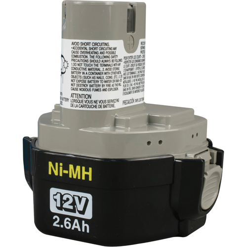 Bloc-piles de style nacelle, Ni-MH, 12 V, 2,6 A Nia-Chem Ltd.