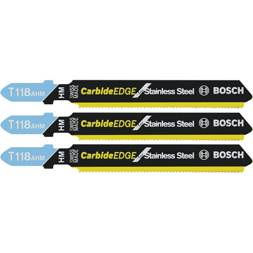 Lames de scie sauteuse d'expert pour tout usage, Carbure, Tige en T, 3-1/4" lo Nia-Chem Ltd.