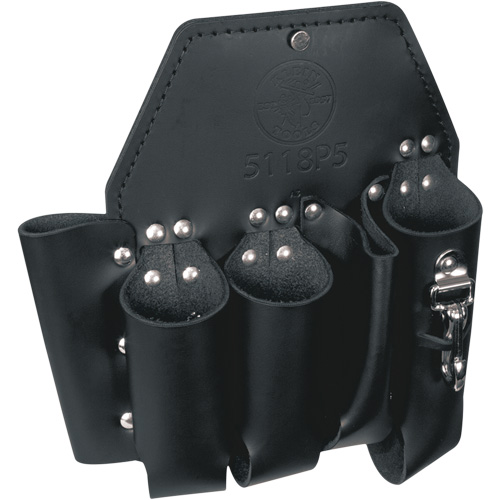 Tool Pouch, Multiple Tool Holder, Leather, 5 Pockets Nia-Chem Ltd.