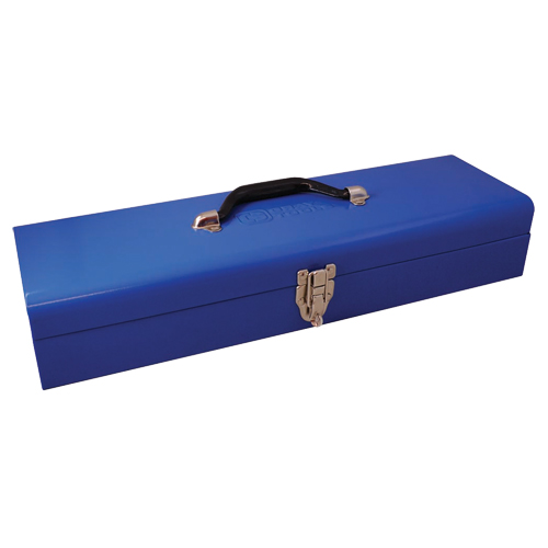 Low Profile Utility Tool Box, 20" D x 6-1/4" W x 5" H, Blue Nia-Chem Ltd.