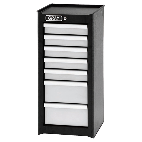 Armoire compl&eacute;mentaire, 7 tiroirs, 14-3/4" la x 18" p x 33,34" h, Noir Nia-Chem Ltd.