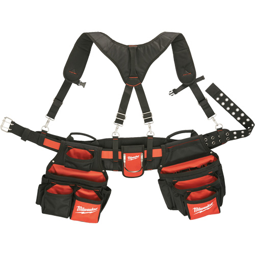 Ceinture de travail a/m&eacute;canisme de suspension pour entrepreneur, Nylon, Noir Nia-Chem Ltd.