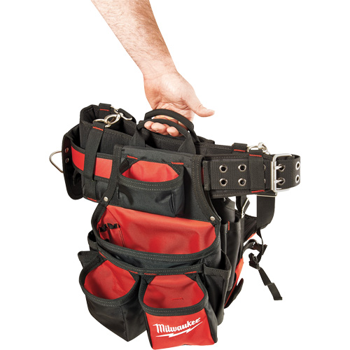 Ceinture de travail a/m&eacute;canisme de suspension pour entrepreneur, Nylon, Noir Nia-Chem Ltd.