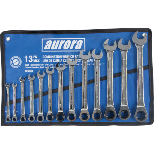 Fixed Head Wrench Set, 13 Pieces, Imperial Nia-Chem Ltd.