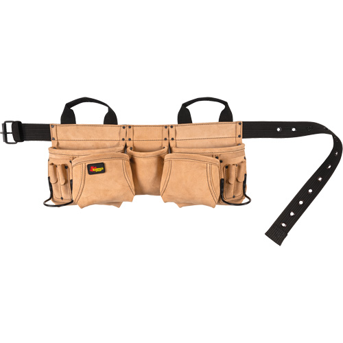 Ceinture &agrave; outils pour menuisier, Cuir, Havane Nia-Chem Ltd.