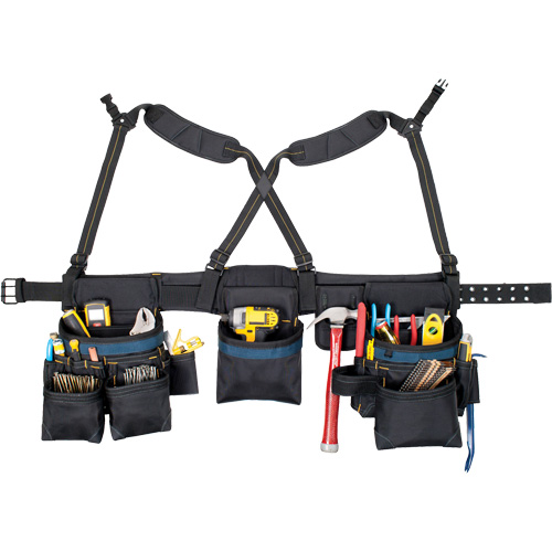 Carpenter's Tool Belt, Polyester, Black Nia-Chem Ltd.