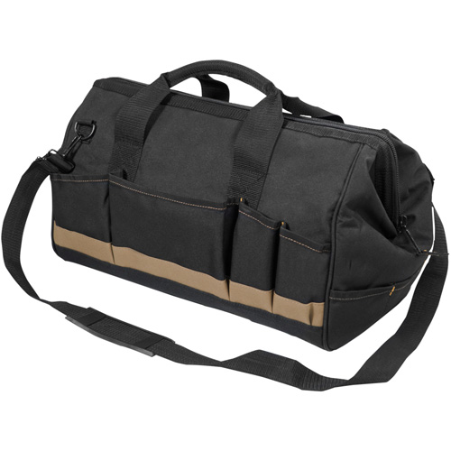 MEGAMOUTH Tool Bag, Polyester, 25 Pockets, Black Nia-Chem Ltd.