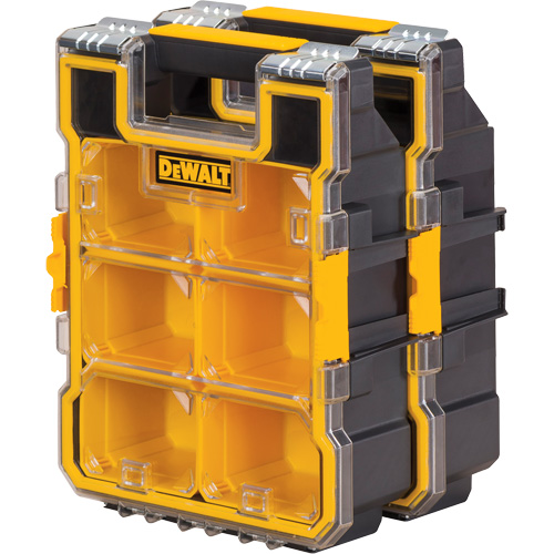Organisateur de format moyen PRO, 4-1/2" la x 10-1/4" p x 13-3/5" h, Noir/Jaune Nia-Chem Ltd.