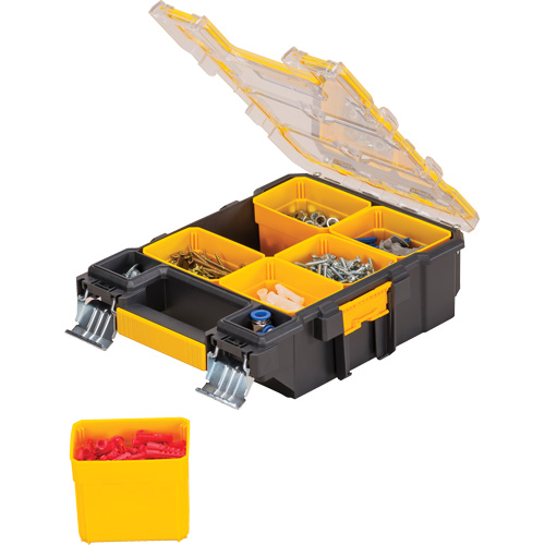 Organisateur de format moyen PRO, 4-1/2" la x 10-1/4" p x 13-3/5" h, Noir/Jaune Nia-Chem Ltd.