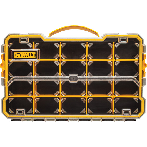 Organisateur avec compartiments PRO, 11" la x 17-5/8" p x 2-7/8" h, Noir/Jaune Nia-Chem Ltd.