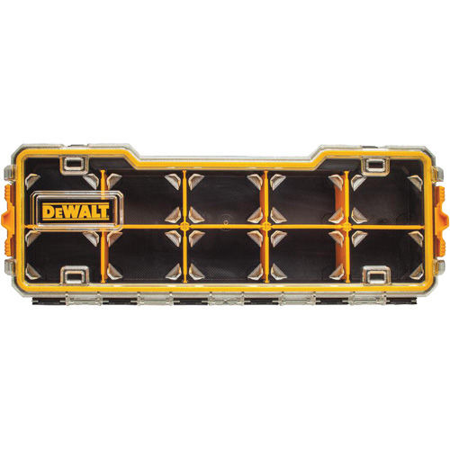 Organisateur avec compartiments PRO, 6-5/8" la x 17-5/8" p x 2-7/8" h, Noir/Jaune Nia-Chem Ltd.