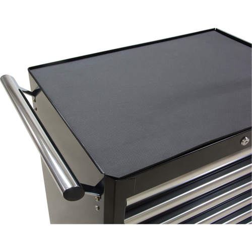 Chariot &agrave; outils industriel, 7 tiroirs, 27" la x 18-3/4" p x 39" h, Noir Nia-Chem Ltd.