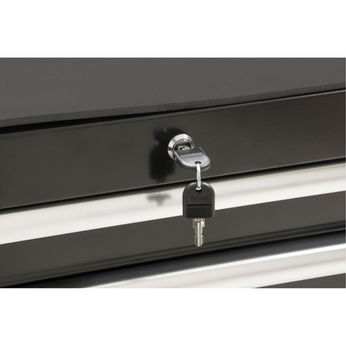 Chariot &agrave; outils industriel, 7 tiroirs, 27" la x 18-3/4" p x 39" h, Noir Nia-Chem Ltd.