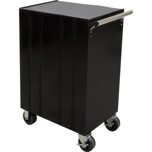 Chariot &agrave; outils industriel, 7 tiroirs, 27" la x 18-3/4" p x 39" h, Noir Nia-Chem Ltd.