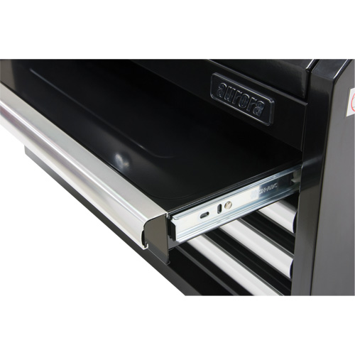 Coffre &agrave; outils industriel, 26" la, 4 tiroirs, Noir Nia-Chem Ltd.